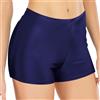 Lancry Pantaloncini da bagno da donna a vita alta con controllo della pancia, pantaloncini da surf, abbigliamento da mare, bikini da spiaggia, slip da bagno a boyleg, Marina Militare, L