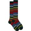 Gallo Calze lunghe uomo cotone verde fantasia mix righe e pois