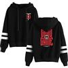 LKY STAR Technoblade Merch Sweatshirt per Uomo Donna Felpe con Cappuccio Costume Manica Lunga per Uomini e Donne Pullover