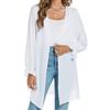 Famrrifuu Cardigan Donna Lungo Kimono Leggero Elegante Boho Copricostume Mare Maniche Lunghe Casual Cardigan