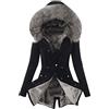 Uwdiohq Offerte Primaverili Giubbotto in Ecopelle Donna Giacca Ecopelle Rosa Felpe Invernali Donna Parka Donna Primaverile Nero Cappottino Elegante Donna Nero Clearance Items