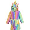 KAKU NANU Vestaglia Unicorno Accappatoio Bambina Vestaglia Ragazza Pile 10 11 Anni Unicorno Bambina Regalo