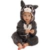 HAHASHOW Neonato Inverno Pagliaccetto,Bambino Animale Pigiama,0-36 Mesi | Con cappuccio, cerniera scorrevole, in flanella, lavabile in lavatrice, perfetto per il Carnevale e Halloween