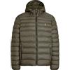 Polo Ralph Lauren - Piumino da uomo leggero Bleeker, Dark Loden (With Hoodie), X-Large