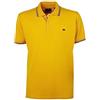Siry Work Polo Uomo Mezza Manica Il Granchio MOD. GR05 100% Cotone Piquet con Spacchetti Laterali (XL, ORO-55)