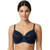 Selene, Reggiseno Donna Modellante, Fascia Alta Incrociata, con Ferretto e Coppe Imbottite Decorate, Collezione Violeta