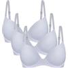 Coconuda Confezione da 3 Reggiseni Papavero Bianco 6