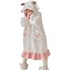 SHUOJIA Pigiama Intero per Adulti, Cosplay per Donna e Uomo, Costume di Halloween da Pecora e Lupo, Pigiama Natalizio, Abbigliamento da casa Unisex (Little Lamb,M)