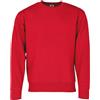 Fruit of the Loom Maglione Set-in Premium Uomo, Rosso, XXL