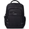 KCB Zaino piccolo da uomo Urban | Design spazioso e pratico | Tasche multiuso | Scomparto per laptop e tablet | Maniglie regolabili | 100% vegano, Nero