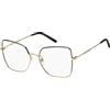 Marc Jacobs Marc 591 Metal 26S BLACK GOLD COPPER, Cat Eye/Butterfly, 57