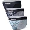 Separatec Slip Uomo Bambu High-Cut Mutande Doppia Tasca Brevettata Intimo Briefs Elastici Traspiranti Morbidi Sexy Bikini Motivo Stampato Set da 3 L
