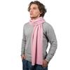 DALLE PIANE CASHMERE Sciarpa Ampia Uomo 100% Cashmere | Lunga 200 cm e larga 35, 140 g, doppio giro completo che chiude lo scollo del cappotto, filo ritorto a due capi, tinta unita