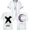 XIAOYAO Confezione da 3 Magliette Maniche Corte Uomo Cotone Estive Scollo Rotondo Stampa T-Shirt Sports Casual