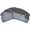 Wetnenss Lenti di ricambio per occhiali da sole Oakley Flak 2.0 Aisa fit 9271 sunglasses/1,5 mm polarizzate/facili da installare (sliver)
