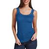 EGI Canottiera Donna Lana Seta Elegante Pizzo Made in Italy Sottogiacca Intimo Top Donna, Art. 1491 (L-XL, Ottanio)