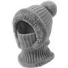 DRESHOW Cappelli Invernali per le Donna Balaclava Knit Beanie Skull Cap con Coulisse Caldo Cappuccio Sciarpa Cappello