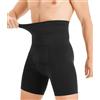 Nebility Boxer Uomo Pancera Contenitiva Mutande Contenitive Vita Alta Compressione Pantaloncini Pancia Dimagrante Guaina Snellente Intimo Modellante Body Shaper
