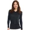 Merino.tech Maglia Lana Merino Donna - 100% Intimo Termico Lana Merino | Maglia donna a maniche lunghe, girocollo/V/U, per sport e outdoor, traspirante, ad asciugatura rapida, delicata