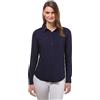 Vincenzo Boretti Blusa, Taglio Giusto, Colletto della Camicia Blu Scuro S