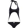 Generico Costume da Bagno Premaman Piscina Costume Premaman Vestito Costumi Interi Mare Donna Intero Abito Vestiti Estivi Copri Pancia Gonna Abiti Cerimonia Nero Scollato Incinta Mutande Gravidanza 2XL Guaina