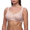 frugue Reggiseno Senza Ferretto Cotone 100% Taglie Forti Contenitivo Donna Beige IT 6G