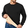 Onsoyours Felpa da Uomo con Collo Rotondo Casual Caldo Maglione Invernale Pullover in Pile