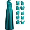 72styles Abito Cerimonia Donna Vestito Elegante Infinity Damigella d'Onore | Multiway Vestiti con Bandeau,Wedding Guest Dress Abiti Lungo