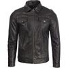 Aviatrix Giacca Classica Harrington Uomo in Vera Pelle (AGQ5)