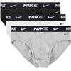 Nike Brief 3PK XYO - White Grey Heather Black Small