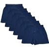 MioRalini 6 Boxer da Uomo Corto 100% Cotone, Materiale Morbido con e Senza Intervento Taglia 5-13