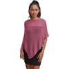 creazioni unique Poncho Coprispalle da Donna Elegante da Cerimonia o Sera - Poncho Donna Estivo e Primaverile in Rete di Viscosa Termica Profumato con Essenza di Fiore di Ciliegio