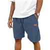 TARAINYA Velluto a Coste Pantaloncini Uomo Cotone Estivi con Coulisse | 65%cotone 35%poliestere,pantaloni corti uomo,spiaggia,casual,regular fit,elasticizzato,elastico in vita con cordino