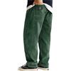 Generisch Pantaloni in velluto a coste, da uomo, invernali, caldi, taglie forti, leggeri, tinta unita, per il tempo libero, traspiranti, da lavoro, classici e comodi