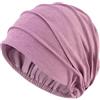 LIMHOO Cappello Beanie Morbido da Donna per Chemioterapia Traspirante Slouchy Turbante Copricapo per Pazienti Oncologici Perdita di Capelli Chemioterapia