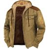 Generic Giubbotto Invernale Imbottito Uomo Giubbotto Parka Uomo Cappotto Uomo Lungo Pelle Giubbotto di Pelle Chiodo Uomo Migliori Giacche Pelle Uomo Giacca di Jeans con Pelliccia Interna Giacca Smoking Blu