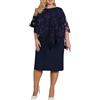Generic Abiti da Cerimonia Economici Abito Testimone della Sposa Vestito Doppiopetto Donna Abiti da Sposa Trasformabili 2025 Vestiti per Signora Vestito Fucsia Elegante Abito Nero Matrimonio Vestiti da