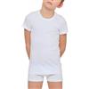 SalGiu Maglia Intima Bambino (6 Pezzi) Ragazzo Mezza Manica Estiva 100% Cotone (10)