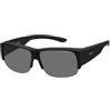 Polaroid Ancillaries Pld 9007/s DL5/Y2 MATT BLACK Sunglasses Unisex Polycarbonate, Standard, 62