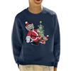 All+Every Tom And Jerry Christmas Festive Tree Kid's Sweatshirt