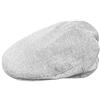 mintgreen mingtgreen Bambino Cappello Piatto Motivo a Spina di Pesce Vintage Cappello, Grigio Chiaro, 3-6 Mesi
