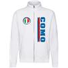 Generico Felpa Como Full Zip Giacchino Vari Colori Sport Calcio Tifosi Ultras