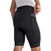 BERGRISAR Pantaloncini da ciclismo imbottiti 4D da uomo, con tasca con cerniera