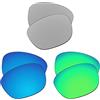 EZReplace - Lenti di ricambio per occhiali da sole Oakley Garage Rock OO9175 (Lenti polarizzate), Taglia unica