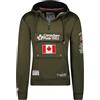 Canadian Peak Galapagos Men - Sweat Homme Capuche Poche Kangourou - Vêtement Sweatshirt Hoody Chaud Manches Longues - Pull Hommes Printemps Ete Automne Hiver (Kaki XXL)
