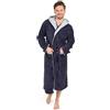 Blumtal Accappatoio Uomo Nero - Cotone 100% - Certificato Oeko-TEX®