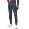 RED BRIDGE Redbridge Pantaloni chino da uomo, per il tempo libero, a quadretti, con elastico in vita, pantaloni da jogging casual, antracite., M