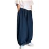 ORANDESIGNE Baggy Jeans Uomo Pantaloni Baggy Pantaloni Denim Vintage Casual Hip Hop Y2K Jeans Gamba Larga Straight Pantaloni Harajuku Ragazzo Pantaloni Casual Streetwear