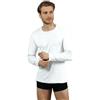 VP PINUCCIO VENEGONI Maglia Manica Lunga Uomo (Pacco da 2) 100% Cotone Felpato | Maglia Termica Uomo Invernale, Girocollo, Maglia Intima, Made in Italy