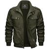 MAGCOMSEN Giubbino Uomo Giacca Leggero Primaverile Sahariana Uomo Estiva Tattica Militare Casual Autunno Giacca